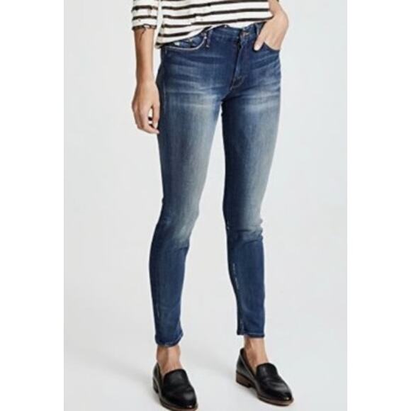 Mother The Looker Tequila Truth Jeans Denim Sklinny Mid-Rise Sz 31 - Picture 1 of 10